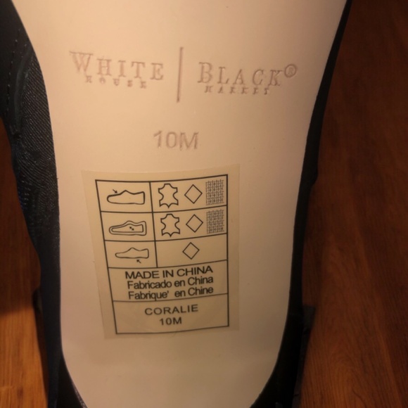 WHBM Coralie  High Heel Tall Boots size 10 - Picture 4 of 11